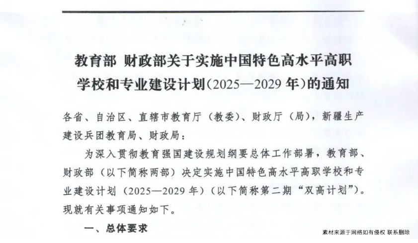 带你读懂：什么是 “双高计划”？国家政策核心要点解读