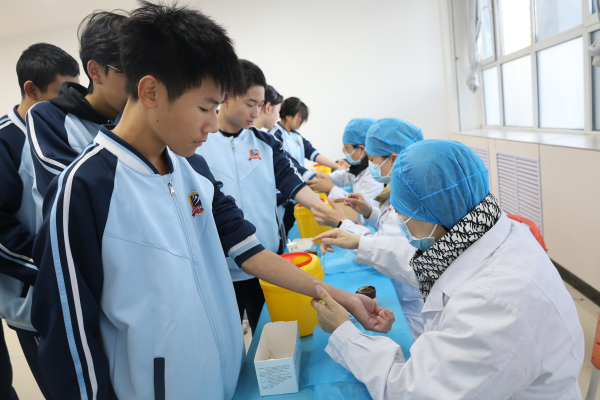 蘭州市衛(wèi)健委順利完成我校2025級(jí)新生肺結(jié)核篩查工作